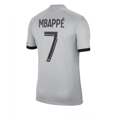 Fotbalové Dres Paris Saint-Germain Kylian Mbappe #7 Venkovní 2022-23 Krátký Rukáv